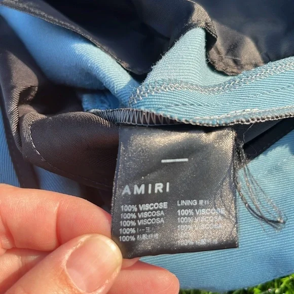 AMIRI Straight Leg Mens Luxury Designer Trousers size IT 50=US SIZE 34 - Picture 12 of 14